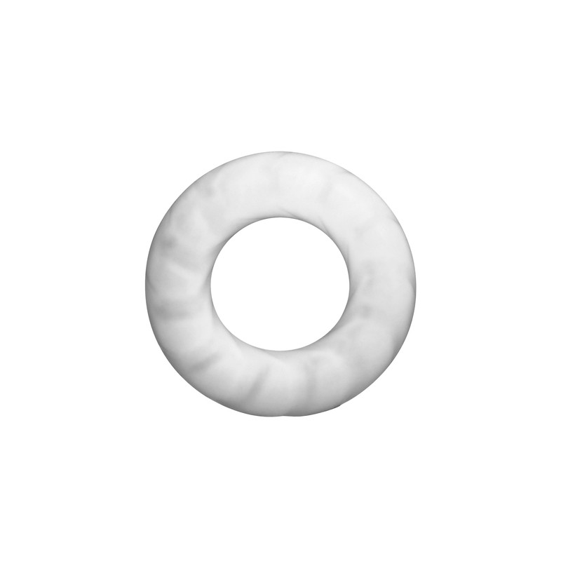 RockSolid by Doc Johnson Cockring The Fat Tire 25 mm Blanc